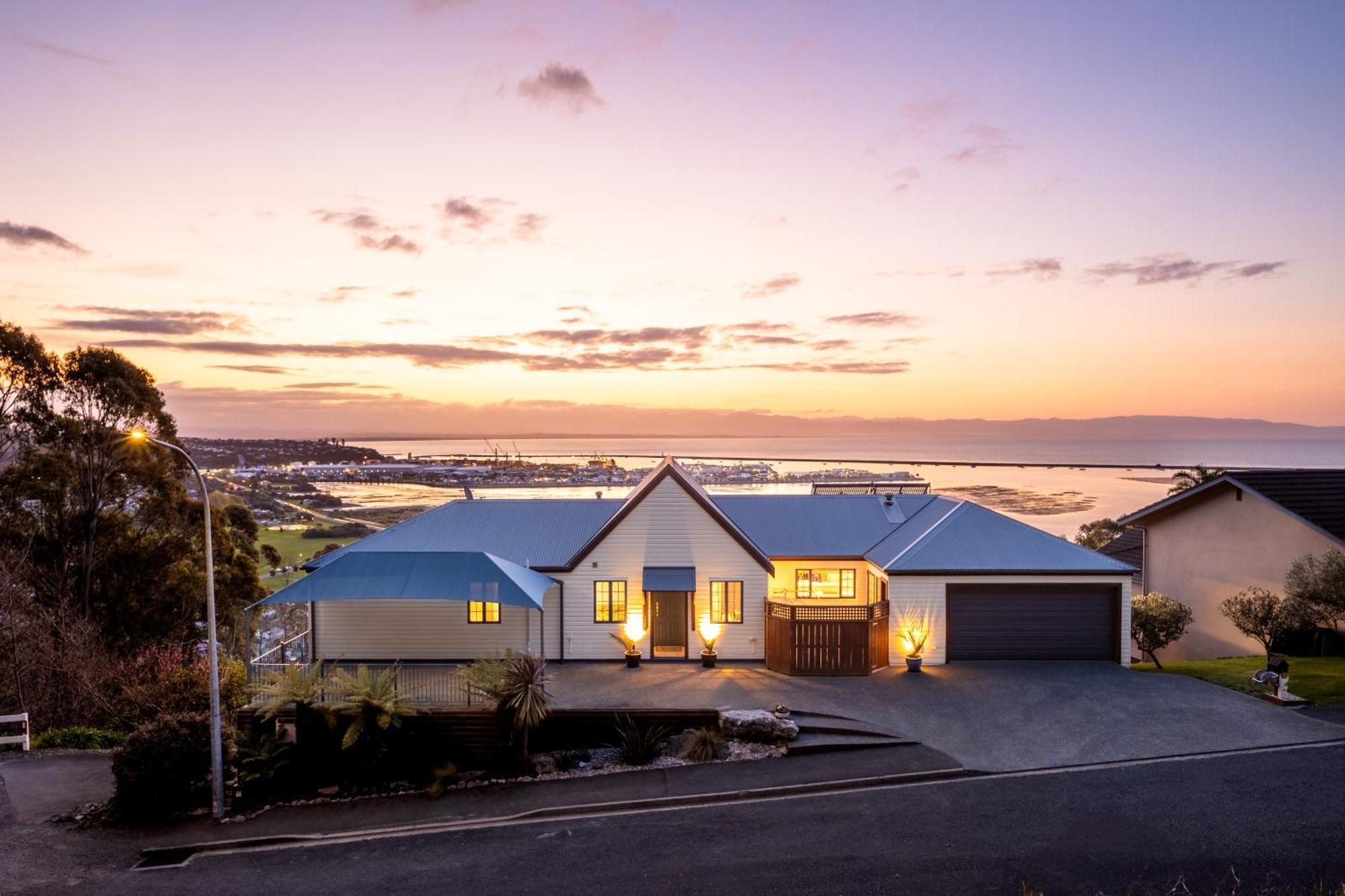 Twin Peaks Luxury Sea View Villa Нельсон Экстерьер фото